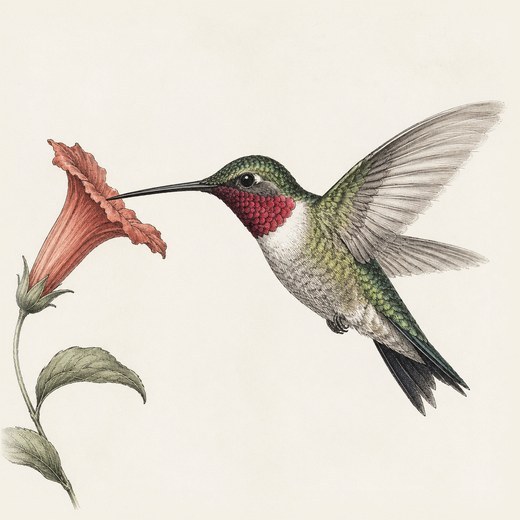 Ruby-throated Hummingbird